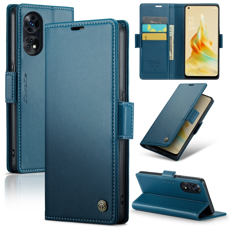 CaseMe 023 Butterfly Buckle Litchi Texture RFID Anti-theft Leather Phone Case, For OPPO Reno10 5G Global／Reno10 Pro Global, For OPPO Reno8 T 4G, For OPPO A57 4G Global/A57s 4G Global, For OPPO A77 4G Global / A57e 4G, For OPPO A78 4G, For OPPO A77s����...