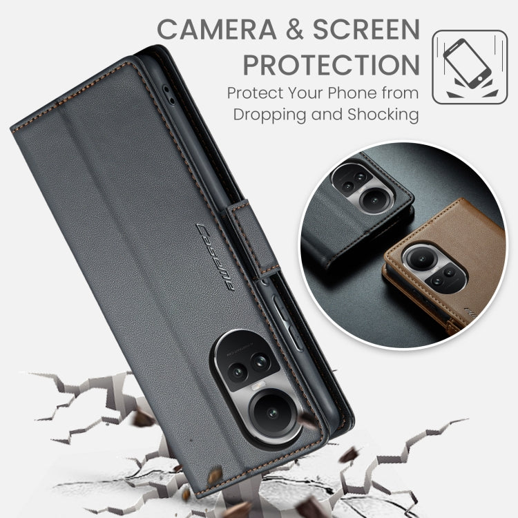 CaseMe 023 Butterfly Buckle Litchi Texture RFID Anti-theft Leather Phone Case, For OPPO Reno10 5G Global／Reno10 Pro Global, For OPPO Reno8 T 4G, For OPPO A57 4G Global/A57s 4G Global, For OPPO A77 4G Global / A57e 4G, For OPPO A78 4G, For OPPO A77s����...