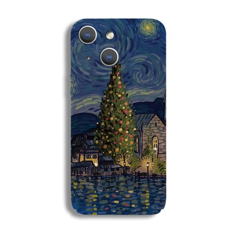 Precise Hole Oil Painting Pattern PC Phone Case, For iPhone 15 Pro Max, For iPhone 15 Pro, For iPhone 15 Plus, For iPhone 15, For iPhone 14 Plus, For iPhone 14, For iPhone 14 Pro, For iPhone 14 Pro Max, For iPhone SE 2022 / 2020 / 8 / 7����������������...