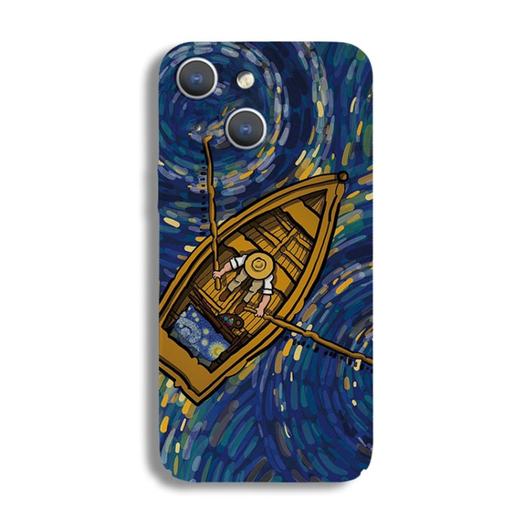 Precise Hole Oil Painting Pattern PC Phone Case, For iPhone 15 Pro Max, For iPhone 15 Pro, For iPhone 15 Plus, For iPhone 15, For iPhone 14 Plus, For iPhone 14, For iPhone 14 Pro, For iPhone 14 Pro Max, For iPhone SE 2022 / 2020 / 8 / 7����������������...