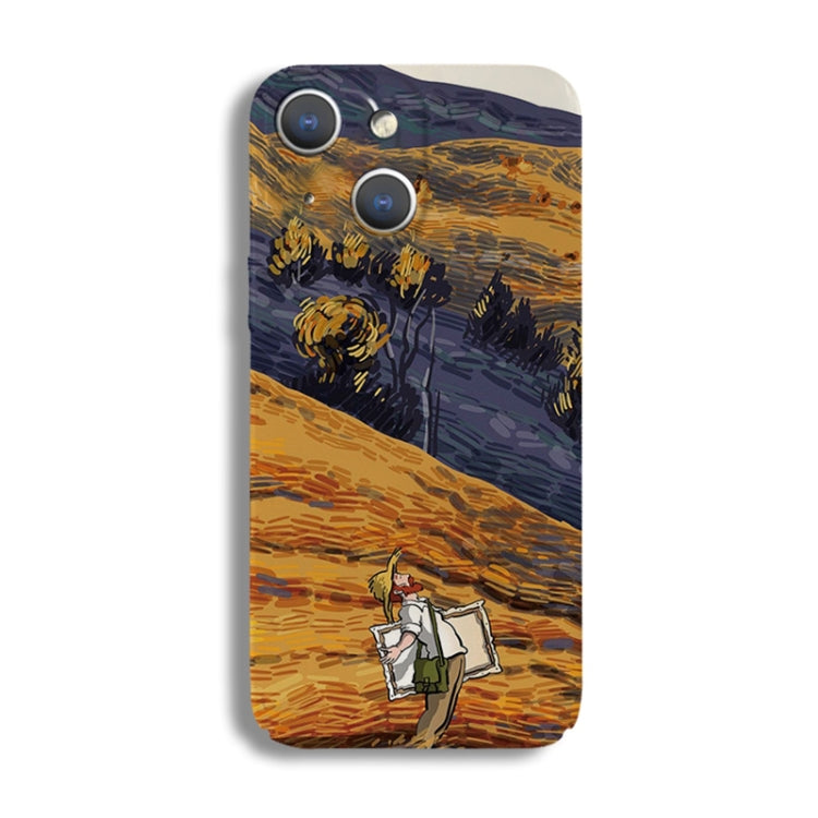 Precise Hole Oil Painting Pattern PC Phone Case, For iPhone 15 Pro Max, For iPhone 15 Pro, For iPhone 15 Plus, For iPhone 15, For iPhone 14 Plus, For iPhone 14, For iPhone 14 Pro, For iPhone 14 Pro Max, For iPhone SE 2022 / 2020 / 8 / 7����������������...