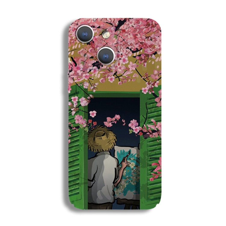 Precise Hole Oil Painting Pattern PC Phone Case, For iPhone 15 Pro Max, For iPhone 15 Pro, For iPhone 15 Plus, For iPhone 15, For iPhone 14 Plus, For iPhone 14, For iPhone 14 Pro, For iPhone 14 Pro Max, For iPhone SE 2022 / 2020 / 8 / 7����������������...