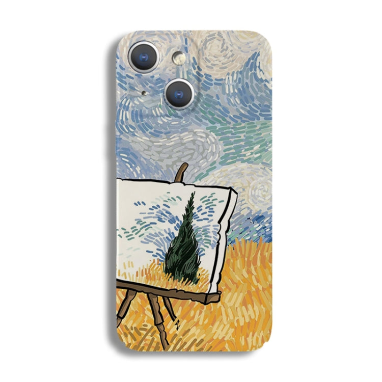 Precise Hole Oil Painting Pattern PC Phone Case, For iPhone 15 Pro Max, For iPhone 15 Pro, For iPhone 15 Plus, For iPhone 15, For iPhone 14 Plus, For iPhone 14, For iPhone 14 Pro, For iPhone 14 Pro Max, For iPhone SE 2022 / 2020 / 8 / 7����������������...