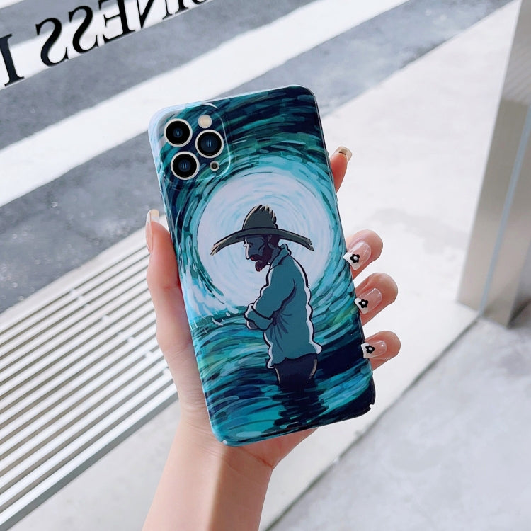 Precise Hole Oil Painting Pattern PC Phone Case, For iPhone 14, For iPhone 14 Plus, For iPhone 14 Pro, For iPhone 14 Pro Max, For iPhone 13 mini, For iPhone 13, For iPhone 13 Pro, For iPhone 13 Pro Max, For iPhone 12 mini, For iPhone 12, For iPhone 12 ...