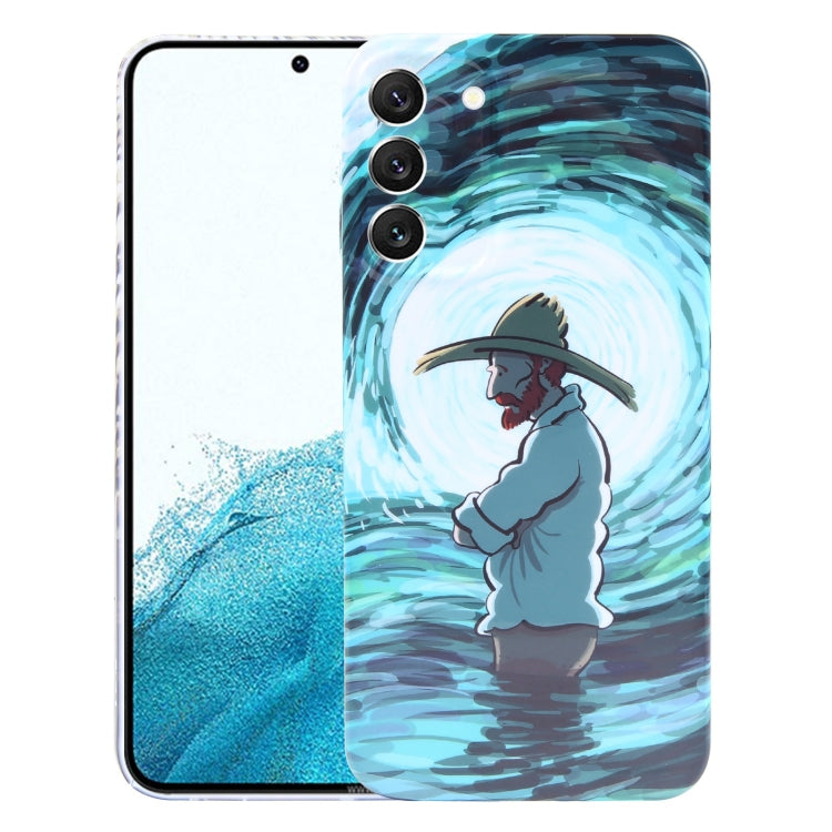 Precise Hole Oil Painting Pattern PC Phone Case