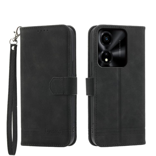 Dierfeng Dream Line TPU Hybrid PU Leather Phone Case