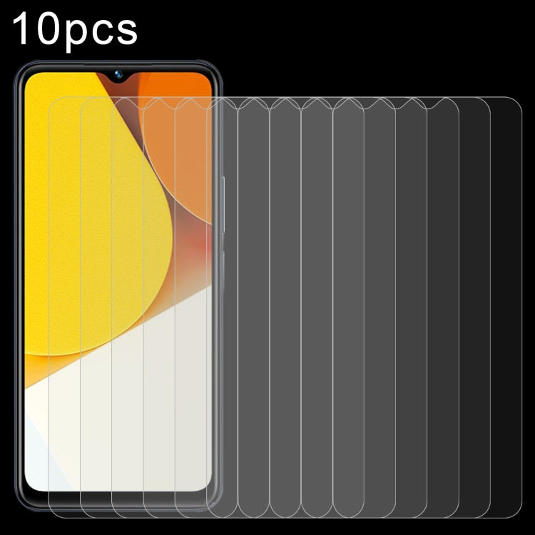 10pcs 0.26mm 9H 2.5D Tempered Glass Film, For vivo Y19 5G, For vivo X200s, For vivo T4, For vivo iQOO Z10, For vivo Y300t / iQOO Z10x, For vivo V50 / V50e, For vivo V50 Lite 4G, For vivo Y300i, For vivo Y39 5G, For vivo V50 Lite 5G, For vivo T4x�������...