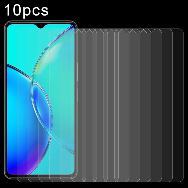 10pcs 0.26mm 9H 2.5D Tempered Glass Film, For vivo Y19 5G, For vivo X200s, For vivo T4, For vivo iQOO Z10, For vivo Y300t / iQOO Z10x, For vivo V50 / V50e, For vivo V50 Lite 4G, For vivo Y300i, For vivo Y39 5G, For vivo V50 Lite 5G, For vivo T4x�������...