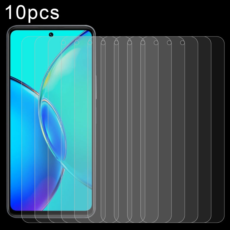 10pcs 0.26mm 9H 2.5D Tempered Glass Film, For vivo Y19 5G, For vivo X200s, For vivo T4, For vivo iQOO Z10, For vivo Y300t / iQOO Z10x, For vivo V50 / V50e, For vivo V50 Lite 4G, For vivo Y300i, For vivo Y39 5G, For vivo V50 Lite 5G, For vivo T4x�������...