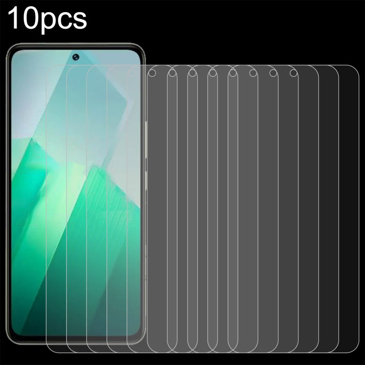 10pcs 0.26mm 9H 2.5D Tempered Glass Film, For vivo Y19 5G, For vivo X200s, For vivo T4, For vivo iQOO Z10, For vivo Y300t / iQOO Z10x, For vivo V50 / V50e, For vivo V50 Lite 4G, For vivo Y300i, For vivo Y39 5G, For vivo V50 Lite 5G, For vivo T4x�������...