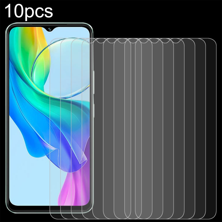 10pcs 0.26mm 9H 2.5D Tempered Glass Film, For vivo Y19 5G, For vivo X200s, For vivo T4, For vivo iQOO Z10, For vivo Y300t / iQOO Z10x, For vivo V50 / V50e, For vivo V50 Lite 4G, For vivo Y300i, For vivo Y39 5G, For vivo V50 Lite 5G, For vivo T4x�������...