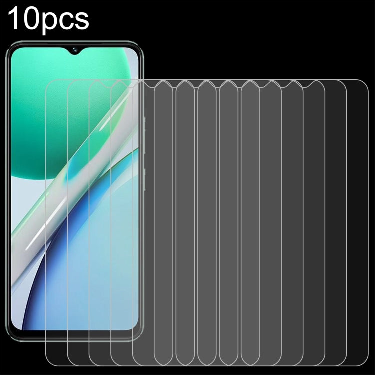 10pcs 0.26mm 9H 2.5D Tempered Glass Film, For vivo Y19 5G, For vivo X200s, For vivo T4, For vivo iQOO Z10, For vivo Y300t / iQOO Z10x, For vivo V50 / V50e, For vivo V50 Lite 4G, For vivo Y300i, For vivo Y39 5G, For vivo V50 Lite 5G, For vivo T4x�������...