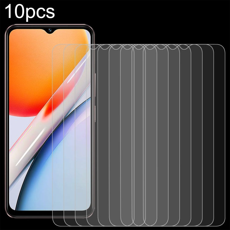 10pcs 0.26mm 9H 2.5D Tempered Glass Film, For vivo Y19 5G, For vivo X200s, For vivo T4, For vivo iQOO Z10, For vivo Y300t / iQOO Z10x, For vivo V50 / V50e, For vivo V50 Lite 4G, For vivo Y300i, For vivo Y39 5G, For vivo V50 Lite 5G, For vivo T4x�������...