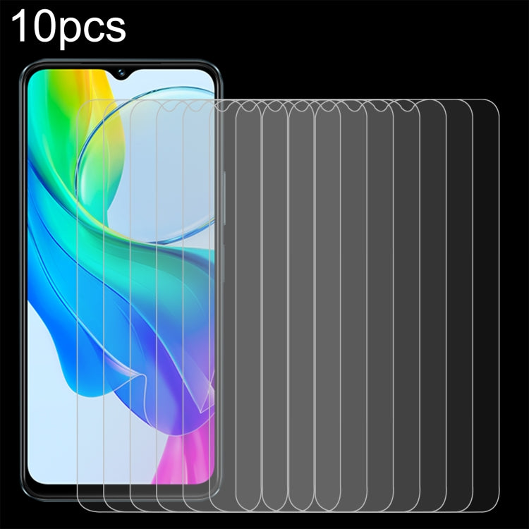 10pcs 0.26mm 9H 2.5D Tempered Glass Film, For vivo Y19 5G, For vivo X200s, For vivo T4, For vivo iQOO Z10, For vivo Y300t / iQOO Z10x, For vivo V50 / V50e, For vivo V50 Lite 4G, For vivo Y300i, For vivo Y39 5G, For vivo V50 Lite 5G, For vivo T4x�������...