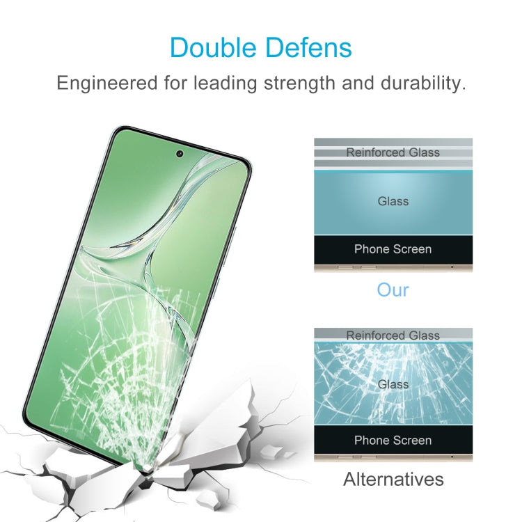 0.26mm 9H 2.5D Tempered Glass Film, For OPPO K12 / K12 Plus, For OPPO Reno11 F, For OPPO A78 4G, For OPPO A1 5G / 4G, For OPPO A98 / A58 4G