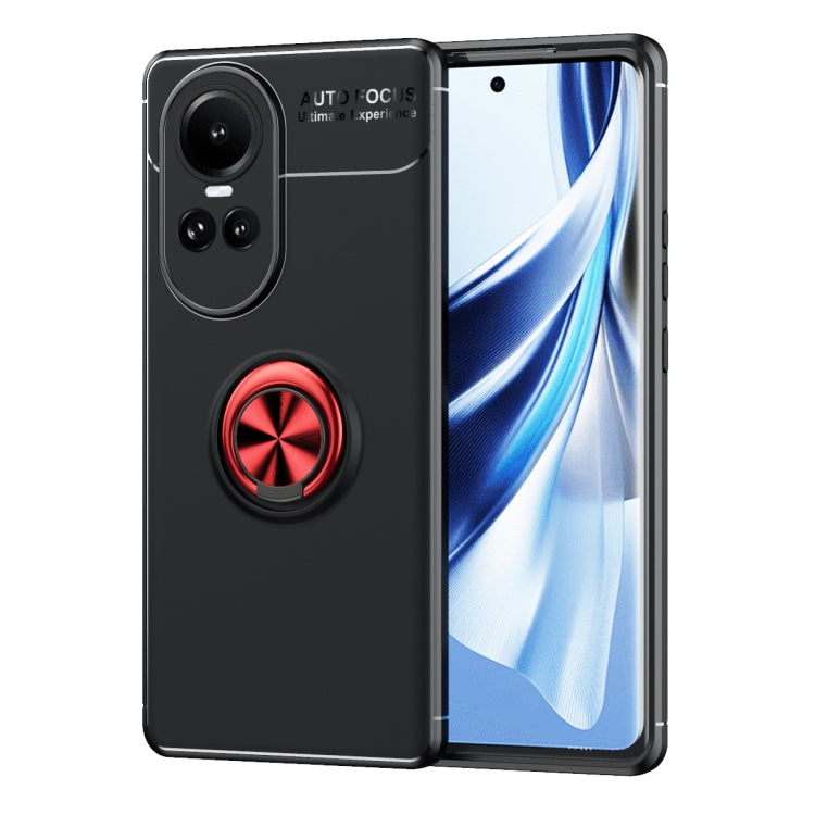 Metal Ring Holder TPU Phone Case, For OPPO Reno10 / 10 Pro Global