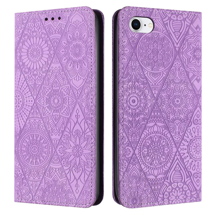 Ethnic Embossed Adsorption Leather Phone Case, For iPhone 14, For iPhone 14 Plus, For iPhone 14 Pro, For iPhone 14 Pro Max, For iPhone 13, For iPhone 13 Pro, For iPhone 13 Pro Max, For iPhone 12 / 12 Pro, For iPhone 12 Pro Max, For iPhone 11�����������...