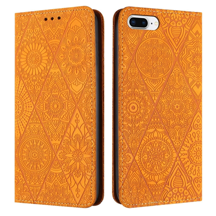 Ethnic Embossed Adsorption Leather Phone Case, For iPhone 14, For iPhone 14 Plus, For iPhone 14 Pro, For iPhone 14 Pro Max, For iPhone 13, For iPhone 13 Pro, For iPhone 13 Pro Max, For iPhone 12 / 12 Pro, For iPhone 12 Pro Max, For iPhone 11�����������...