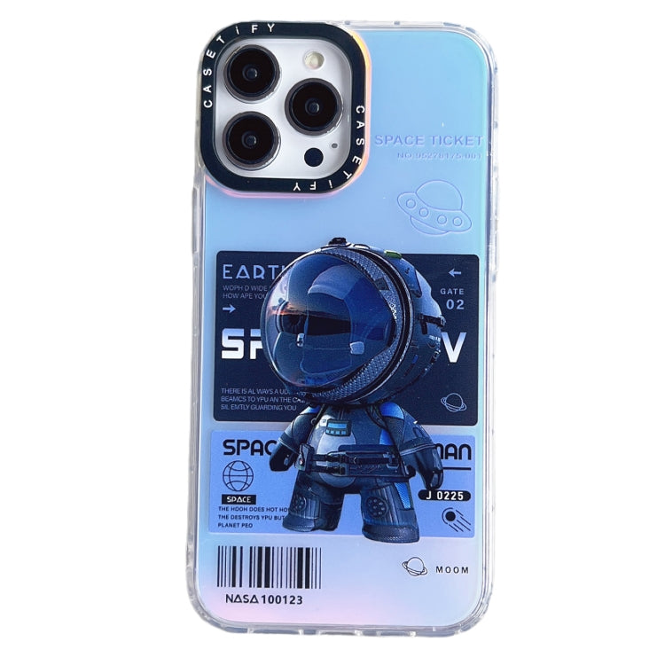 Astronaut Pattern Shockproof PC Protective Phone Case, For iPhone 14 Pro Max, For iPhone 14 Pro, For iPhone 14 Plus, For iPhone 14, For iPhone 13 Pro Max, For iPhone 13 Pro, For iPhone 13, For iPhone 12 Pro Max, For iPhone 12 Pro, For iPhone 12��������...