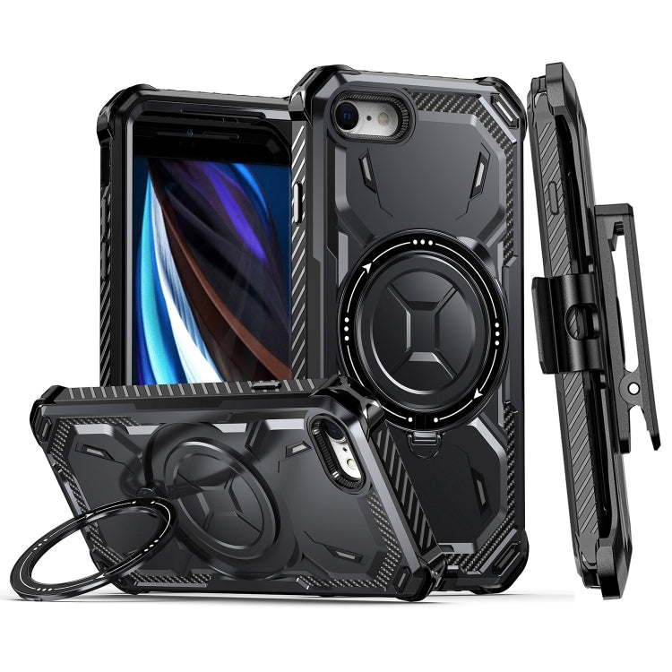 Armor Series Holder Phone Case with Back Clip, For iPhone 14 Pro Max, For iPhone 14 Pro, For iPhone 14, For iPhone 14 Plus, For iPhone 13 Pro Max, For iPhone 13 Pro, For iPhone 13, For iPhone SE 2022 / SE 2020 / 8 / 7, For iPhone 12 Pro Max������������...