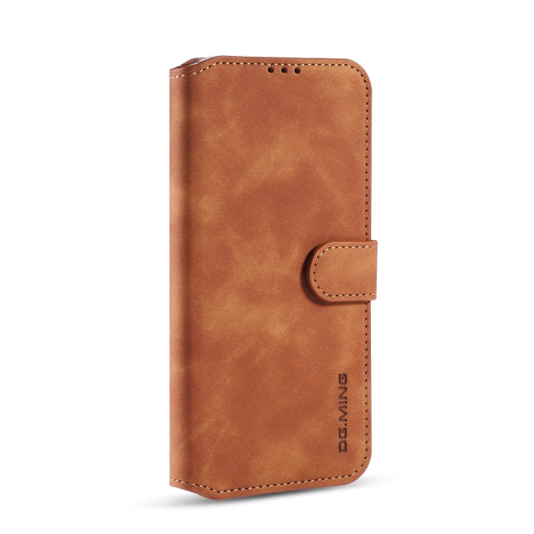 DG.MING Retro Oil Side Horizontal Flip Case with Holder & Card Slots & Wallet, For Samsung Galaxy A21s, For Samsung Galaxy A41 (EU Version), For Samsung Galaxy A51 5G