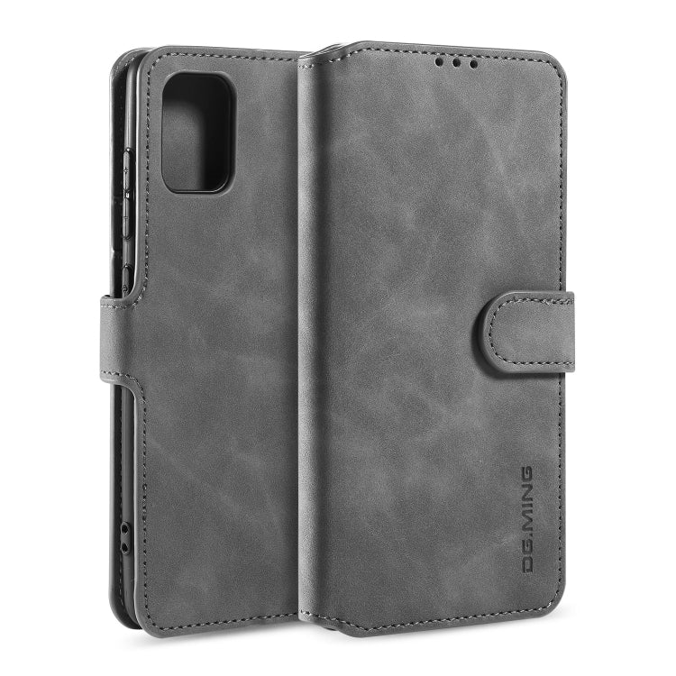 DG.MING Retro Oil Side Horizontal Flip Case with Holder & Card Slots & Wallet, For Samsung Galaxy A21s, For Samsung Galaxy A41 (EU Version), For Samsung Galaxy A51 5G