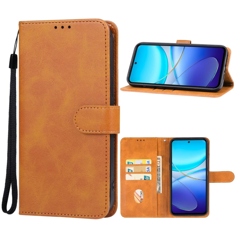 Leather Phone Case, For vivo V40 Lite, For vivo Y28 4G, For vivo V40 SE, For vivo Y17s