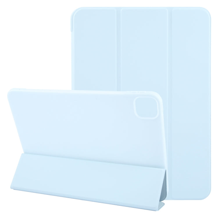 GEBEI 3-folding Holder Shockproof Flip Leather Tablet Case, For iPad Air 11 2025 / 2024, For iPad Air 13 2025 / 2024, For iPad Pro 13 2024, For iPad Pro 11 2024, For iPad 9.7 2018 & 2017 / Air / Air2