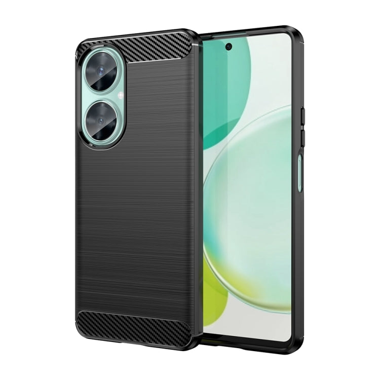 Brushed Texture Carbon Fiber TPU Phone Case, For Huawei Mate 70 Pro / 70 Pro+, For Huawei Mate 70, For Huawei Pura 70 Pro / Pura 70 Pro+, For Huawei Pura 70 Ultra, For Huawei nova Y72, For Huawei nova 12 Ultra, For Huawei Enjoy 70, For Huawei nova 12 P...