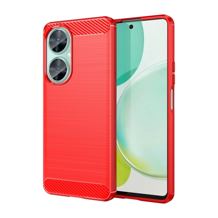 Brushed Texture Carbon Fiber TPU Phone Case, For Huawei Mate 70 Pro / 70 Pro+, For Huawei Mate 70, For Huawei Pura 70 Pro / Pura 70 Pro+, For Huawei Pura 70 Ultra, For Huawei nova Y72, For Huawei nova 12 Ultra, For Huawei Enjoy 70, For Huawei nova 12 P...