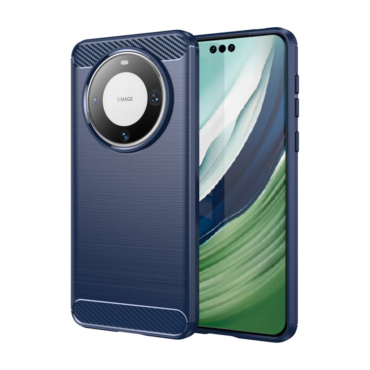Brushed Texture Carbon Fiber TPU Phone Case, For Huawei Mate 70 Pro / 70 Pro+, For Huawei Mate 70, For Huawei Pura 70 Pro / Pura 70 Pro+, For Huawei Pura 70 Ultra, For Huawei nova Y72, For Huawei nova 12 Ultra, For Huawei Enjoy 70, For Huawei nova 12 P...