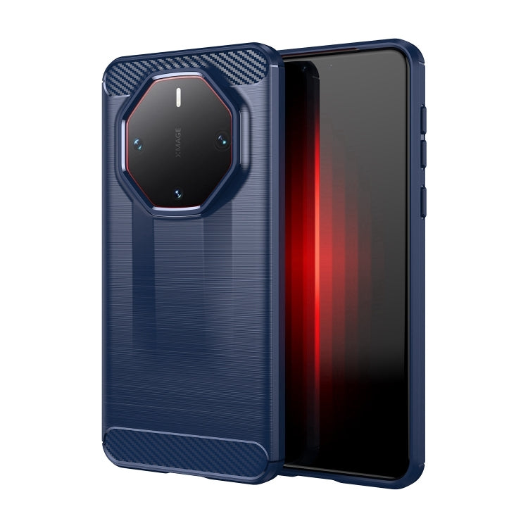 Brushed Texture Carbon Fiber TPU Phone Case, For Huawei Mate 70 Pro / 70 Pro+, For Huawei Mate 70, For Huawei Pura 70 Pro / Pura 70 Pro+, For Huawei Pura 70 Ultra, For Huawei nova Y72, For Huawei nova 12 Ultra, For Huawei Enjoy 70, For Huawei nova 12 P...