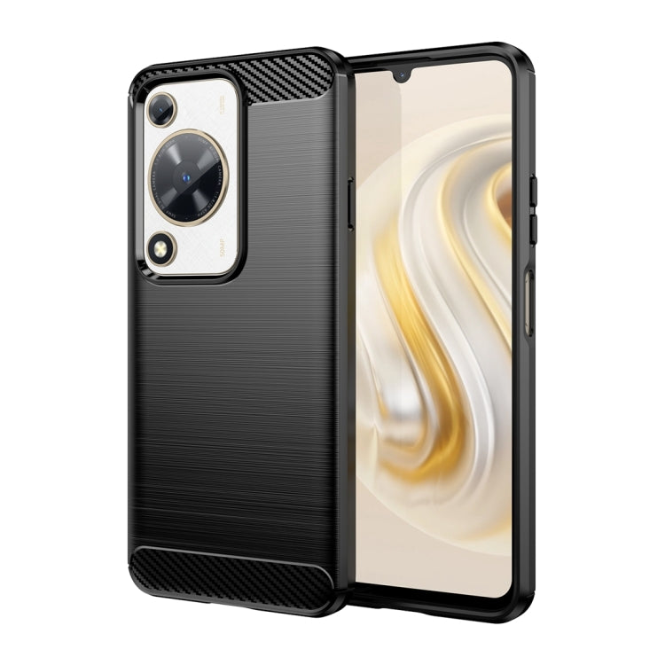 Brushed Texture Carbon Fiber TPU Phone Case, For Huawei Mate 70 Pro / 70 Pro+, For Huawei Mate 70, For Huawei Pura 70 Pro / Pura 70 Pro+, For Huawei Pura 70 Ultra, For Huawei nova Y72, For Huawei nova 12 Ultra, For Huawei Enjoy 70, For Huawei nova 12 P...