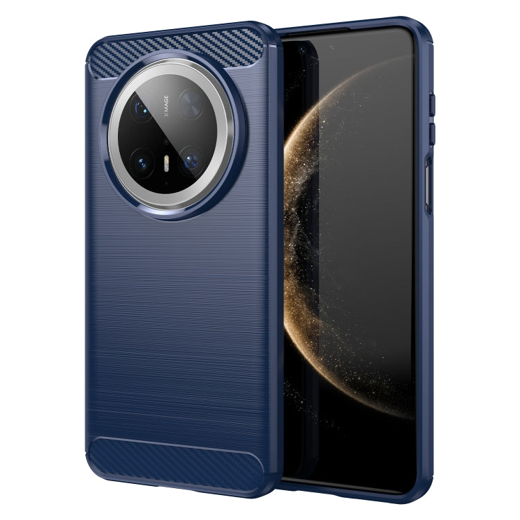 Brushed Texture Carbon Fiber TPU Phone Case, For Huawei Mate 70 Pro / 70 Pro+, For Huawei Mate 70, For Huawei Pura 70 Pro / Pura 70 Pro+, For Huawei Pura 70 Ultra, For Huawei nova Y72, For Huawei nova 12 Ultra, For Huawei Enjoy 70, For Huawei nova 12 P...