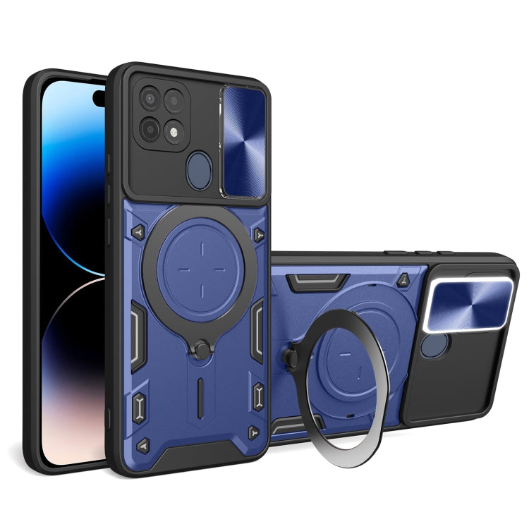 CD Texture Sliding Camshield Magnetic Holder Phone Case, For OPPO A17 4G, For OPPO Reno8 Pro 5G, For OPPO Reno8 5G, For OPPO Reno7 4G / F21 Pro 4G, For OPPO Reno7 5G, For OPPO Reno 6 4G, For OPPO A15 / A15s / A35 2021, For OPPO A53 4G������������������...