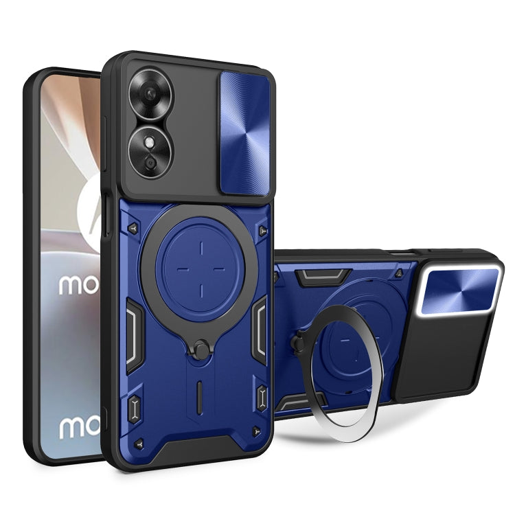 CD Texture Sliding Camshield Magnetic Holder Phone Case, For OPPO A17 4G, For OPPO Reno8 Pro 5G, For OPPO Reno8 5G, For OPPO Reno7 4G / F21 Pro 4G, For OPPO Reno7 5G, For OPPO Reno 6 4G, For OPPO A15 / A15s / A35 2021, For OPPO A53 4G������������������...