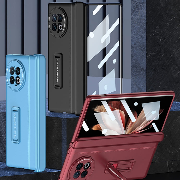GKK Integrated Fold Hinge Full Coverage Phone Case with Holder, For vivo X Fold2