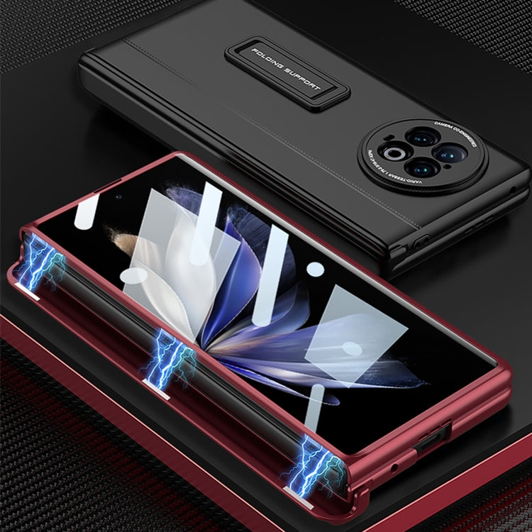 GKK Integrated Fold Hinge Full Coverage Phone Case with Holder, For vivo X Fold2