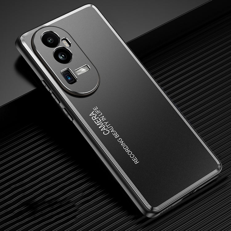 Frosted Metal Phone Case, For OPPO Find X8, For OPPO Reno10 Pro+, For OPPO Find X8 Pro