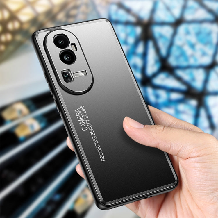 Frosted Metal Phone Case, For OPPO Find X8, For OPPO Reno10 Pro+, For OPPO Find X8 Pro