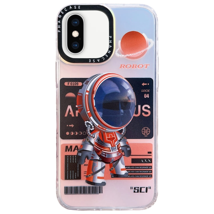 Mechanical Astronaut Pattern TPU Phone Case, For iPhone 14 Plus, For iPhone 14, For iPhone 14 Pro, For iPhone 14 Pro Max, For iPhone 13 Pro Max, For iPhone 13 Pro, For iPhone 13, For iPhone 12, For iPhone 12 Pro Max, For iPhone 12 Pro������������������...