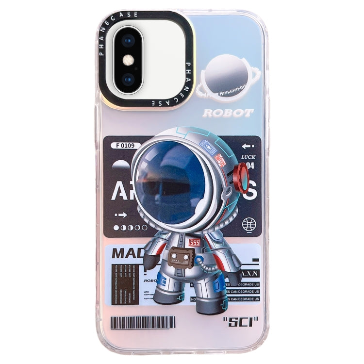 Mechanical Astronaut Pattern TPU Phone Case, For iPhone 14 Plus, For iPhone 14, For iPhone 14 Pro, For iPhone 14 Pro Max, For iPhone 13 Pro Max, For iPhone 13 Pro, For iPhone 13, For iPhone 12, For iPhone 12 Pro Max, For iPhone 12 Pro������������������...