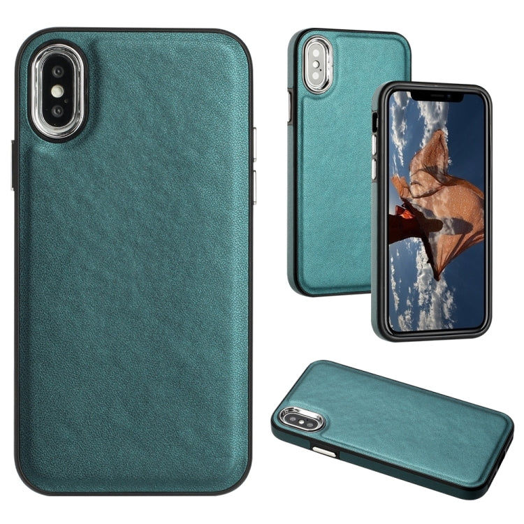 Leather Texture Full Coverage Phone Case, For iPhone 11 Pro, For iPhone X / XS, For iPhone XR, For iPhone XS Max, For iPhone 6s Plus / 7 Plus / 8 Plus