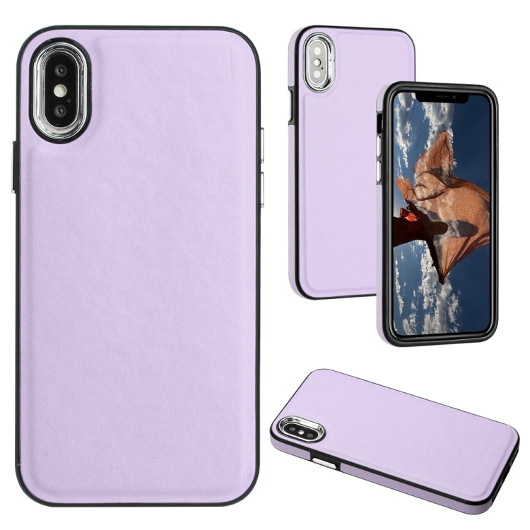 Leather Texture Full Coverage Phone Case, For iPhone 11 Pro, For iPhone X / XS, For iPhone XR, For iPhone XS Max, For iPhone 6s Plus / 7 Plus / 8 Plus