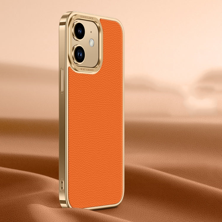 Litchi Texture Genuine Leather Phone Case, For iPhone 14 / 13, For iPhone 14 Pro, For iPhone 14 Pro Max, For iPhone 13 Pro Max, For iPhone 13 Pro, For iPhone 12, For iPhone 12 Pro Max, For iPhone 12 Pro