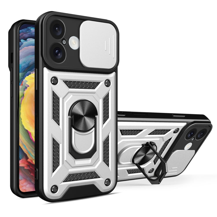 Sliding Camera Cover Design TPU+PC Phone Case, For iPhone 16e, For iPhone 16 Pro Max, For iPhone 16 Pro, For iPhone 16 Plus, For iPhone 16, For iPhone 15 Pro