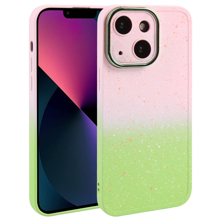 Gradient Starry Silicone Phone Case with Lens Film, For iPhone 14 Plus, For iPhone 15 Pro Max, For iPhone 15 Pro, For iPhone 14, For iPhone 15 Plus, For iPhone 14 Pro, For iPhone 15, For iPhone 14 Pro Max, For iPhone 13 Pro Max, For iPhone 13 Pro������...