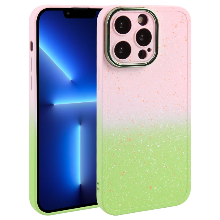 Gradient Starry Silicone Phone Case with Lens Film, For iPhone 14 Plus, For iPhone 15 Pro Max, For iPhone 15 Pro, For iPhone 14, For iPhone 15 Plus, For iPhone 14 Pro, For iPhone 15, For iPhone 14 Pro Max, For iPhone 13 Pro Max, For iPhone 13 Pro������...