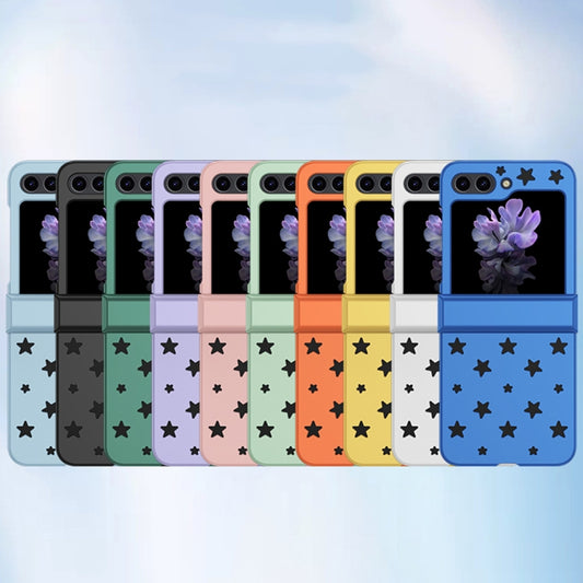 Star Pattern PC Skin Feel Shockproof Phone Case