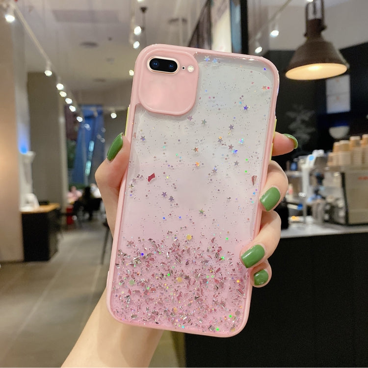 Starry Gradient Glitter Powder TPU Phone Case, For iPhone XS / X, For iPhone XR, For iPhone XS Max, For iPhone 8 Plus / 7 Plus, For iPhone 6s Plus / 6 Plus, For iPhone 6s / 6
